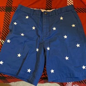 Southern Tide Shorts with Stars